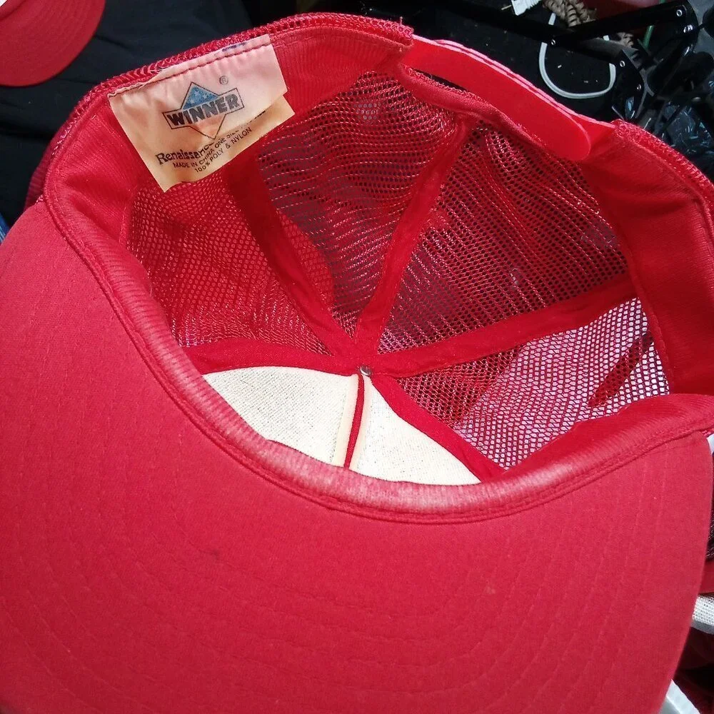 Deadstock Vintage AK Steak Corral Rope Snap Trucker Hat Cap